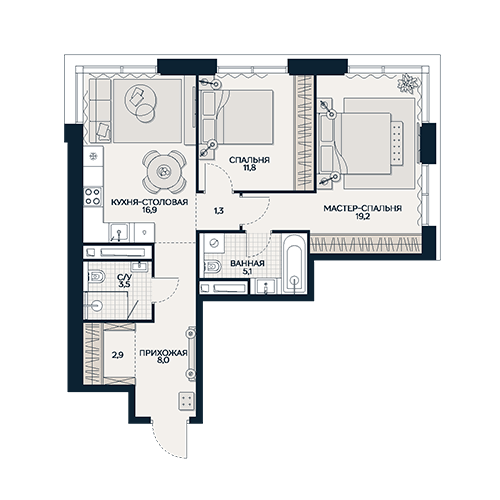 ЖК «Кутузов Сити», Москва | Клубный дом «Кутузов Сити», PLATO