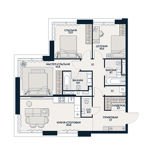 ЖК «Кутузов Сити», Москва | Клубный дом «Кутузов Сити», PLATO