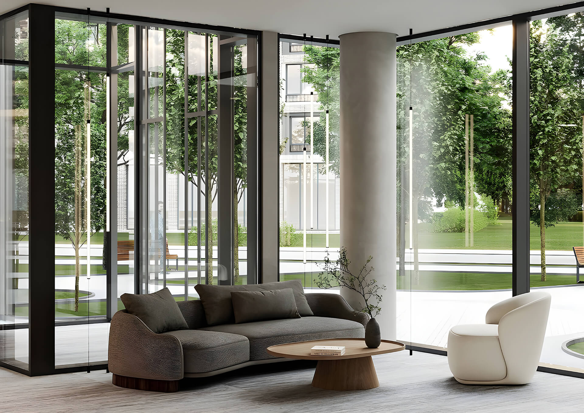 Лобби ЖК «Кутузов Сити»